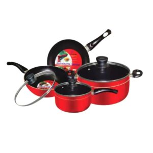 kiam non stick 7 pcs cookware set