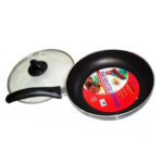 Kiam Non Stick Fry Pan With Glass Lid 20 Cm