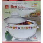 KIAM Galaxy Insulated Stainless Steel Designer Food Hotpot 6000 ML